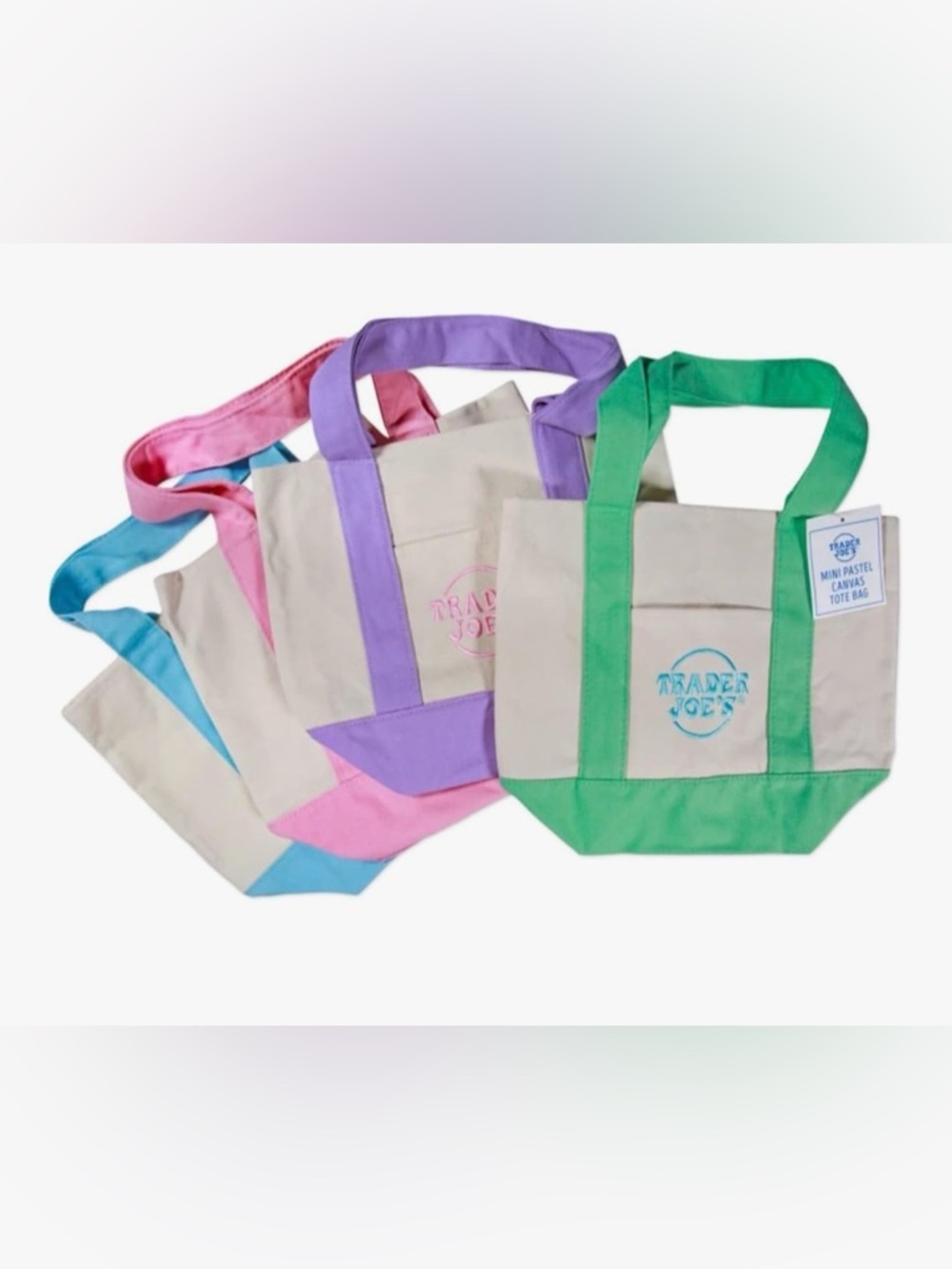 Trader Joe's Canvas Tote Bag